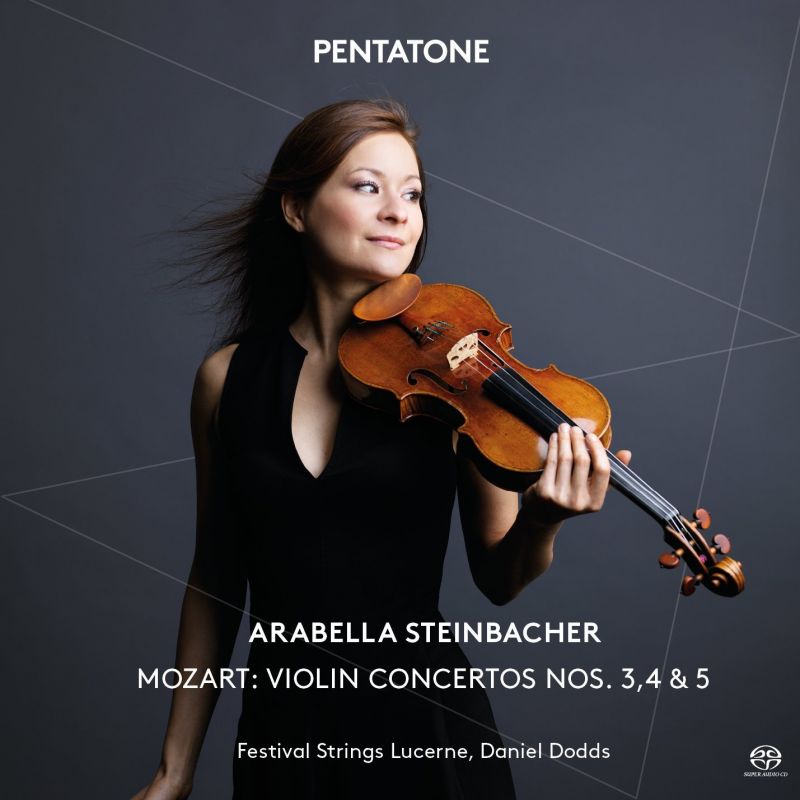 Review of MOZART Violin Concertos Nos 3 - 5