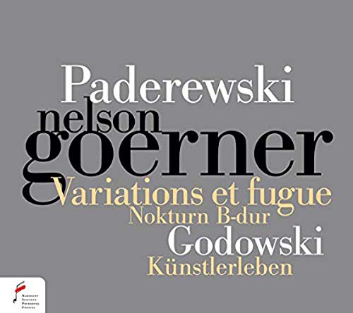 NIFCCD061. GODOWSKY Symphonic Metamorphoses PADEREWSKI Variations and Fugue (Nelson Goerner)