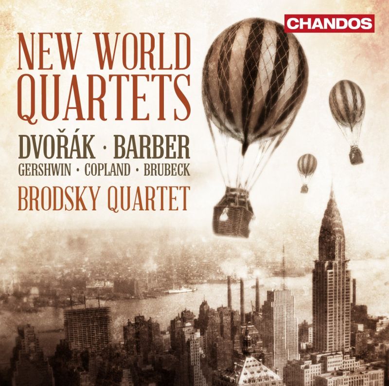 CHAN10801. New World Quartets. Brodsky Quartet