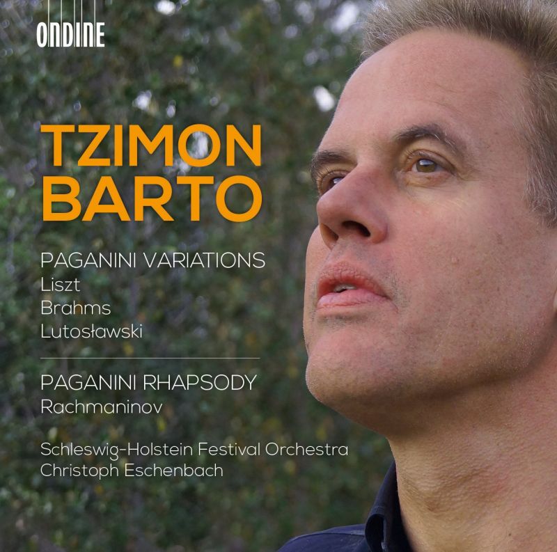 ODE1230-2D. Tzimon Barto: Paganini Variations, Paganini Rhapsody