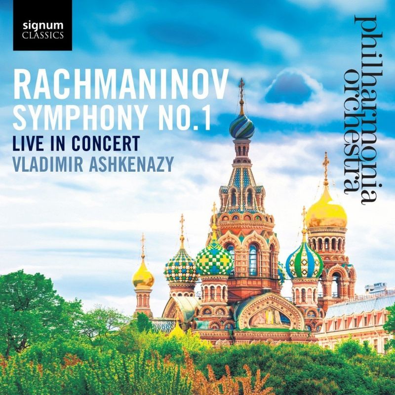 SIGCD484. RACHMANINOV Symphony No 1 (Ashkenazy)