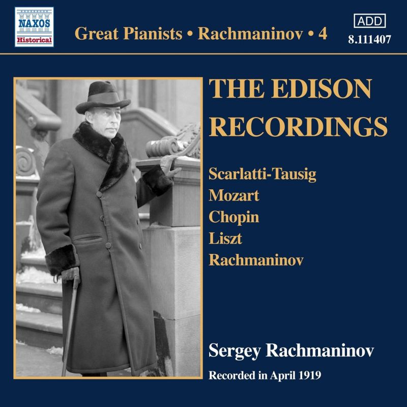 8 111407. Sergey Rachmaninov: Solo Piano Recordings, Vol 4