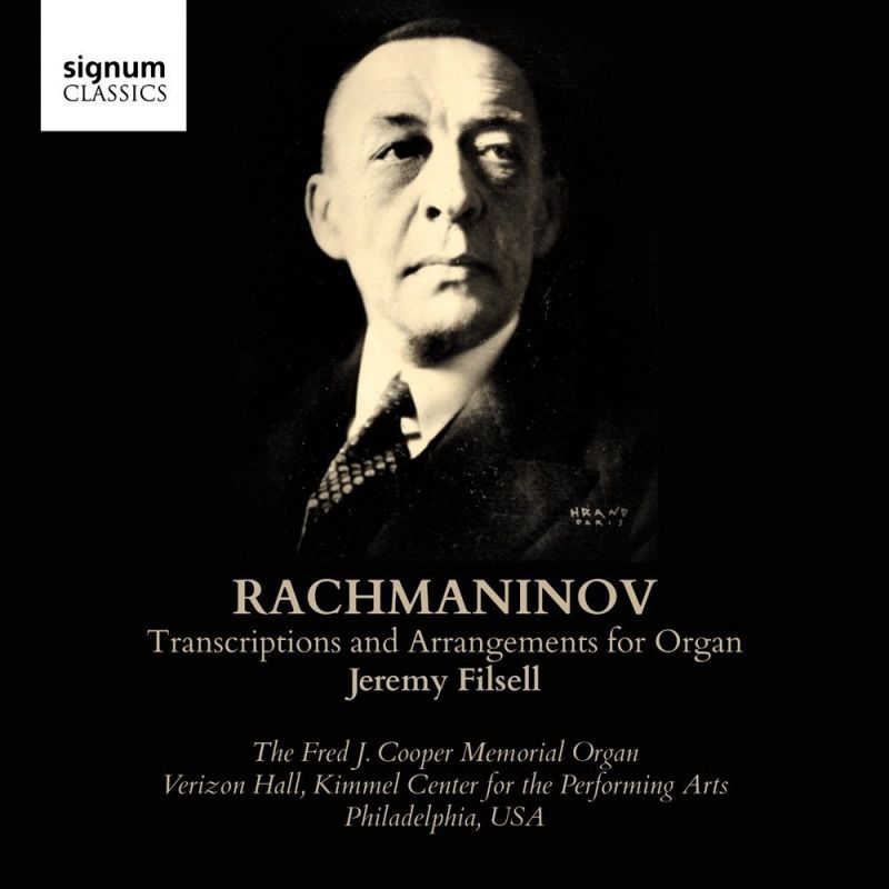 Review of RACHMANINOV Transcriptions & Arrangements for Organ