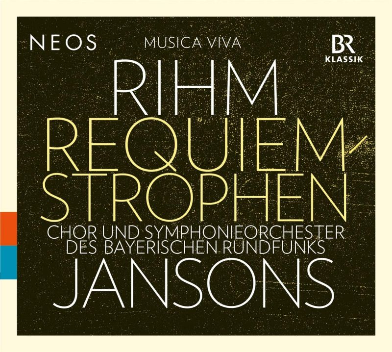 NEOS11732. RIHM Requiem-Strophen (Jansons)