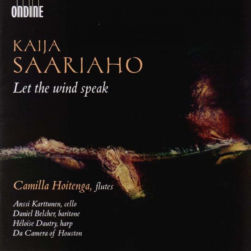 Review of SAARIAHO Let the wind speak