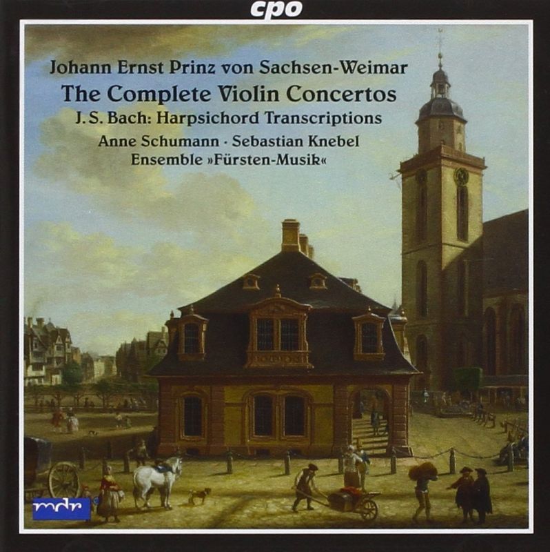 CPO777 998-2. SACHSEN-WEIMAR Complete Violin Concertos