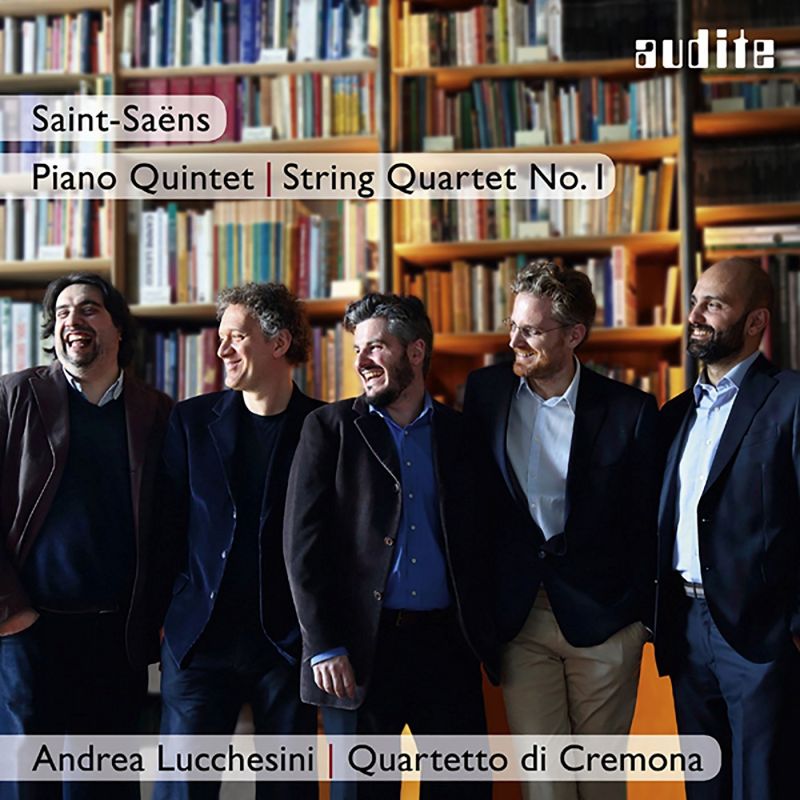 AUDITE97 728. SAINT-SAËNS Piano Quintet. String Quartet No 1