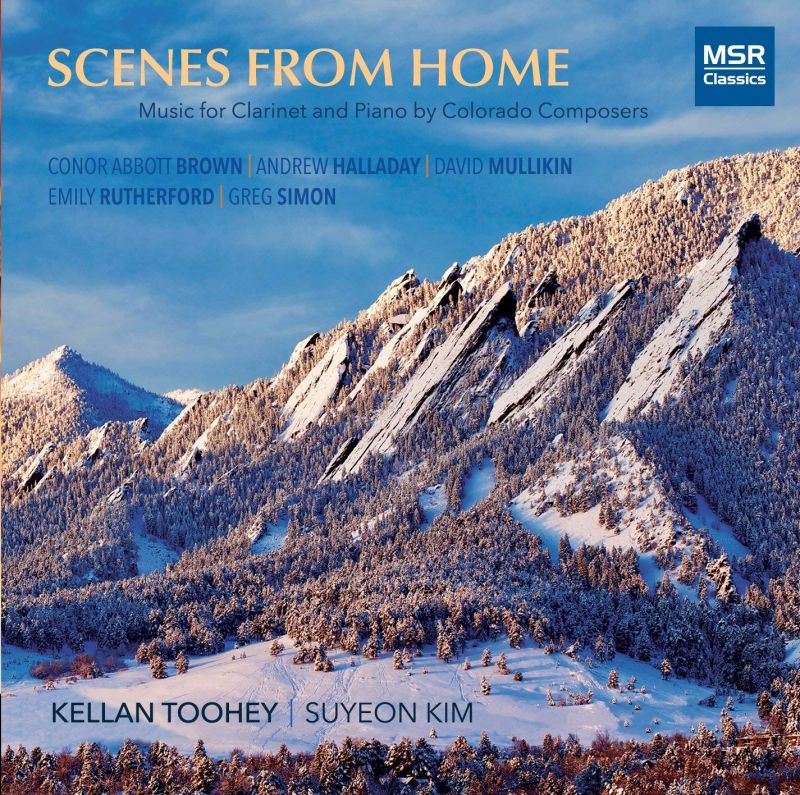 Review of Scenes From Home: Music for clarinet and piano by Colorado composers