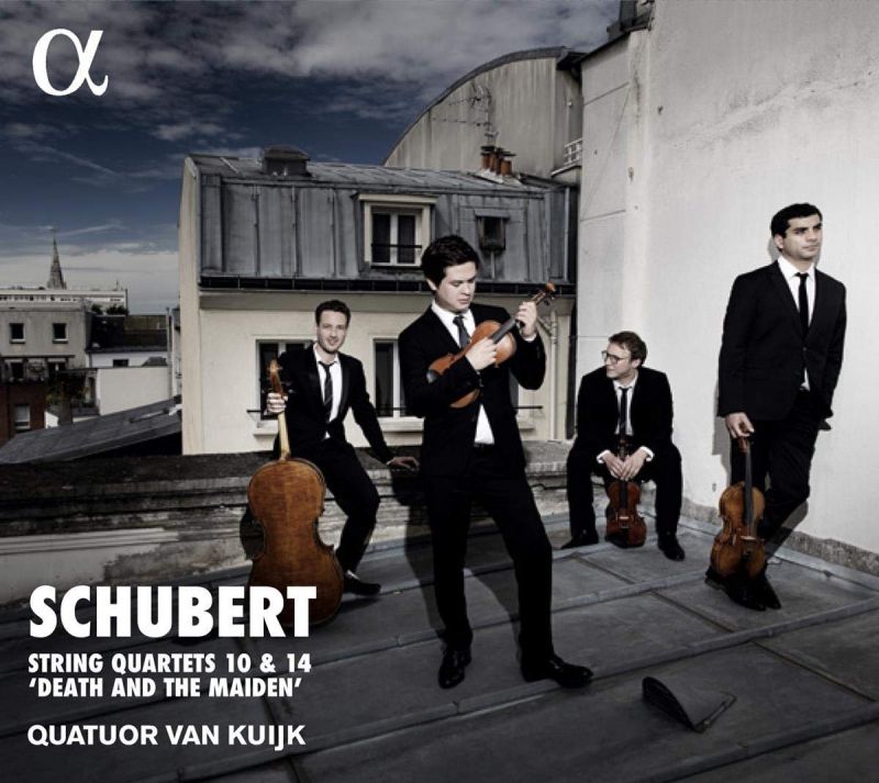 Review of SCHUBERT String Quartets Nos 10 & 14 (Van Kuijk Quartet)