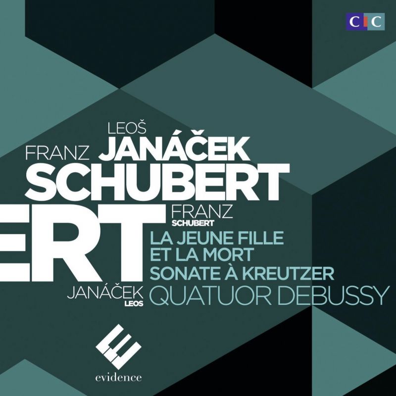 EVCD001. SCHUBERT String Quartet No 14 JANÁČEK String Quartet No 1