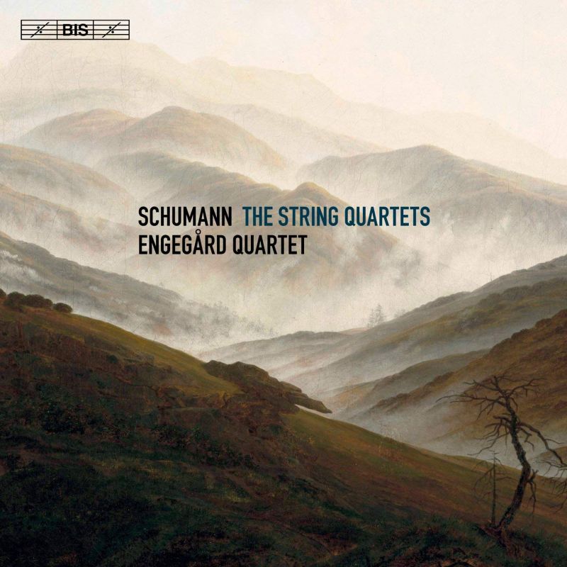 BIS2361 . SCHUMANN 3 String Quartets (Engegård Quartet)