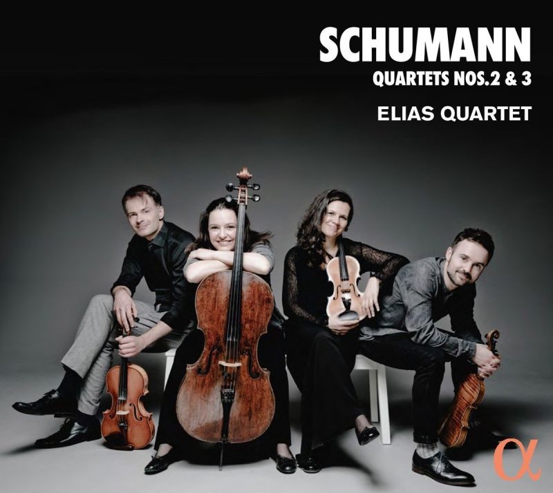 ALPHA280. SCHUMANN String Quartets Nos 2 & 3 (Elias Quartet)
