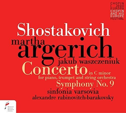 Review of SHOSTAKOVICH Concerto for Piano & Trumpet. Symphony No 9