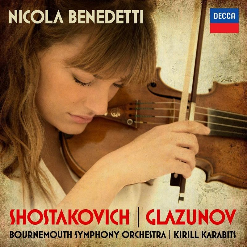 478 8758. SHOSTAKOVICH; GLAZUNOV Violin Concertos