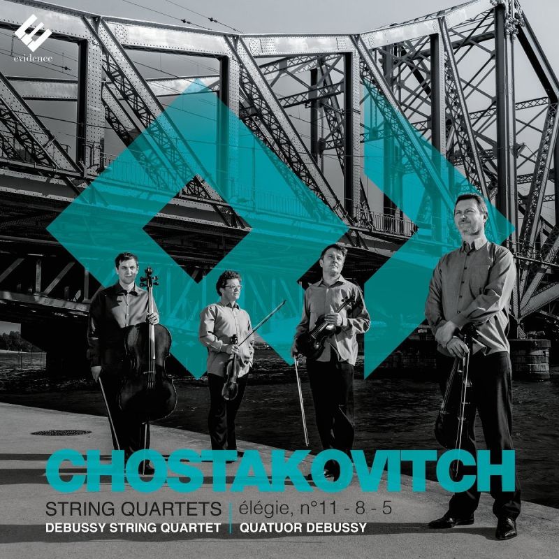 EVCD018. SHOSTAKOVICH String Quartets Nos 5, 8 & 11