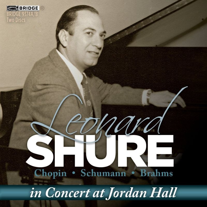 Review of Leonard Shure in Concert at Jordan Hall