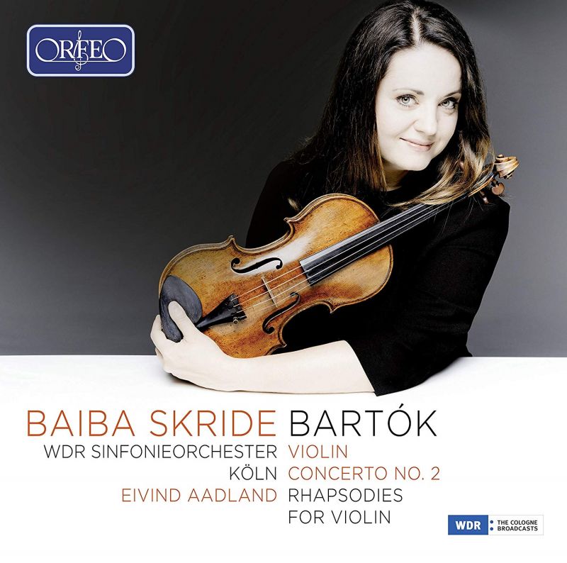 C950191. BARTÓK Violin Concerto No 2 (Skride)