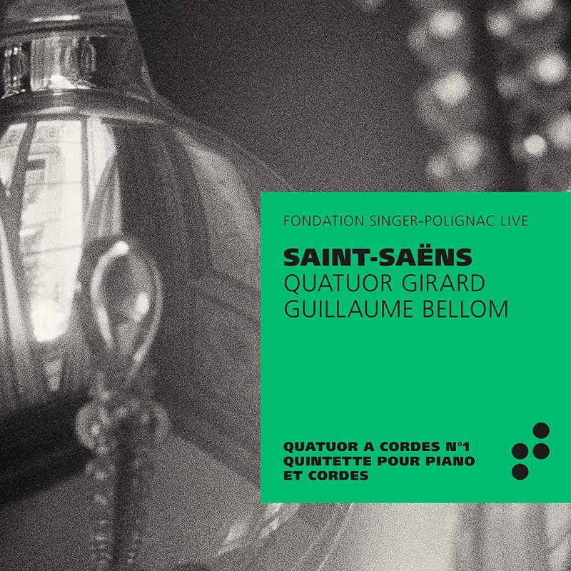 LBM018. SAINT-SAËNS Piano Quintet. String Quartet No 1