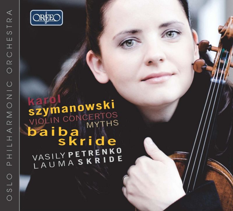 C873 141A. SZYMANOWSKI Violin Concertos. Mythes