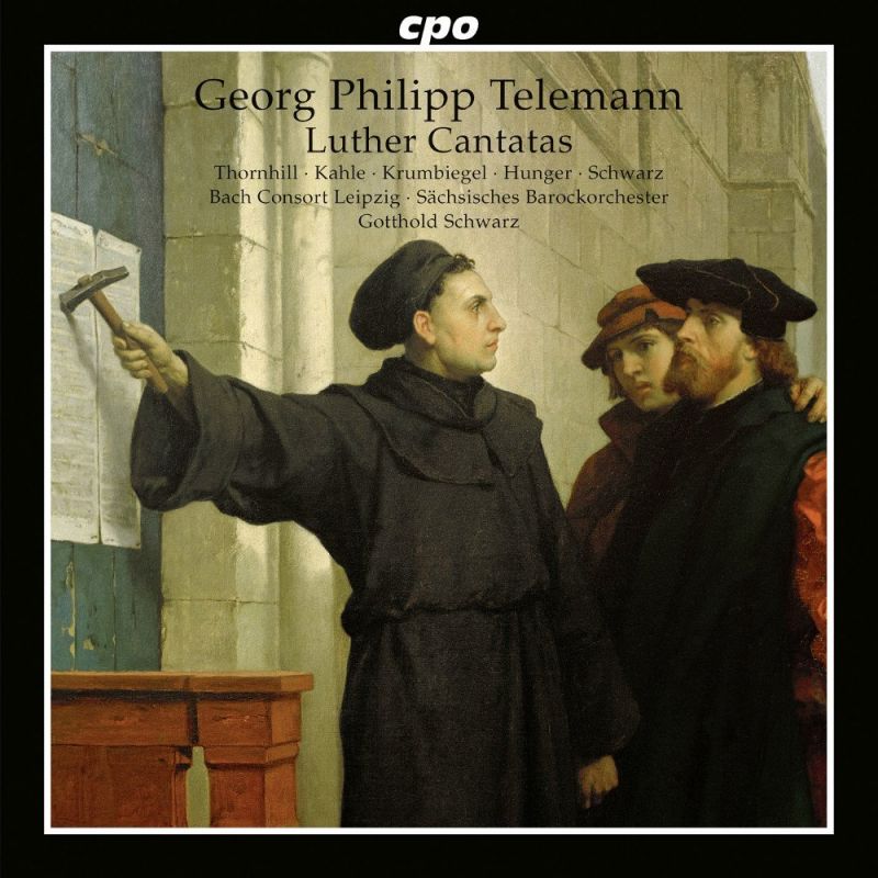 777 753-2. TELEMANN Luther Cantatas