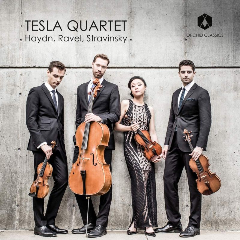 Review of Tesla Quartet: Haydn; Ravel; Stravinsky