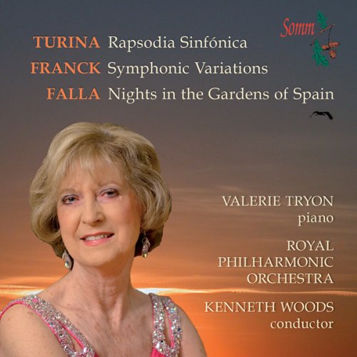 SOMMCD250. FALLA Noches en los jardines de España  FRANCK Symphonic Variations. Valerie Tryon