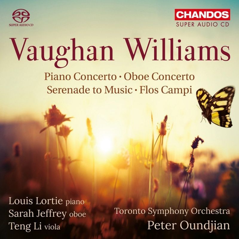 Review of VAUGHAN WILLIAMS Oboe Concerto. Piano Concerto