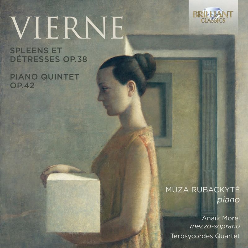 95367. VIERNE Spleens et Détresses. Piano Quintet