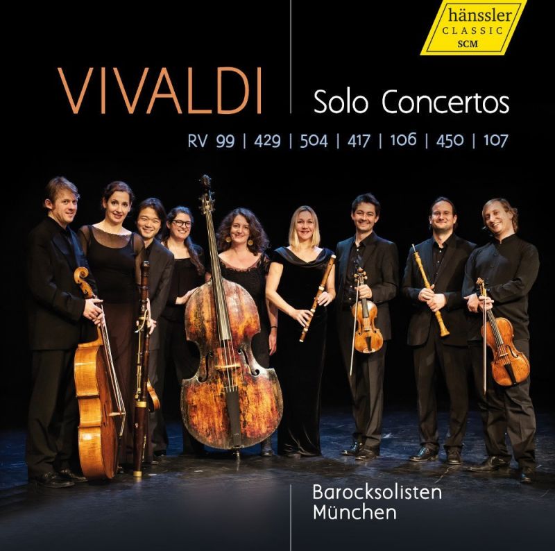 CD98 034. VIVALDI Solo Concertos