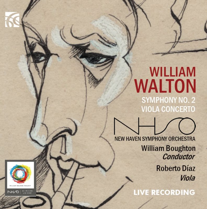 NI6290. WALTON Symphony No 2. Viola Concerto