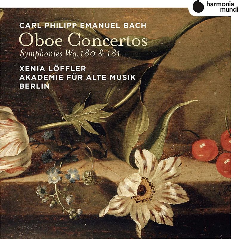 HMM90 2601. CPE BACH Oboe Concertos (Xenia Löffler)