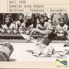 Review of Bali 1928 I: Gamelan Gong Kebyar
